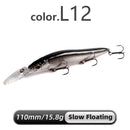 Isca dura Meredith Minnow 110mm p/ tucunaré e robalo