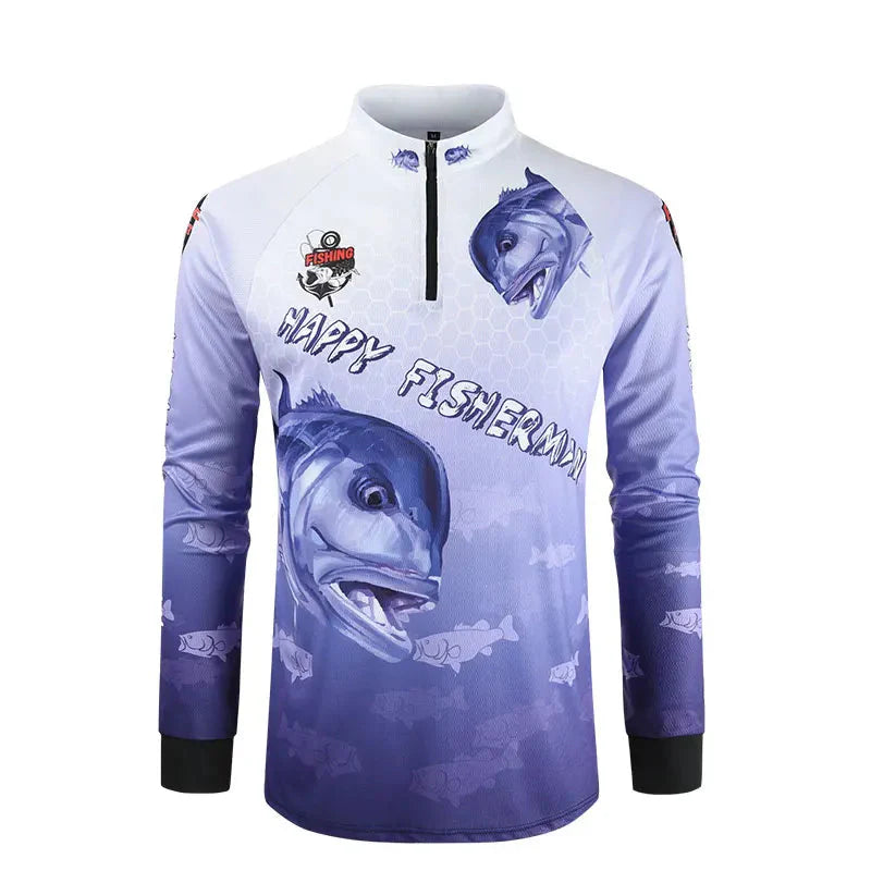 Camisa Sougayilang UPF 50+ Anti-UV Secagem Rápida