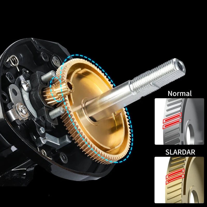 Carretilha SeaKnight SLARDAR 7.0/8.0:1 drag 18LB