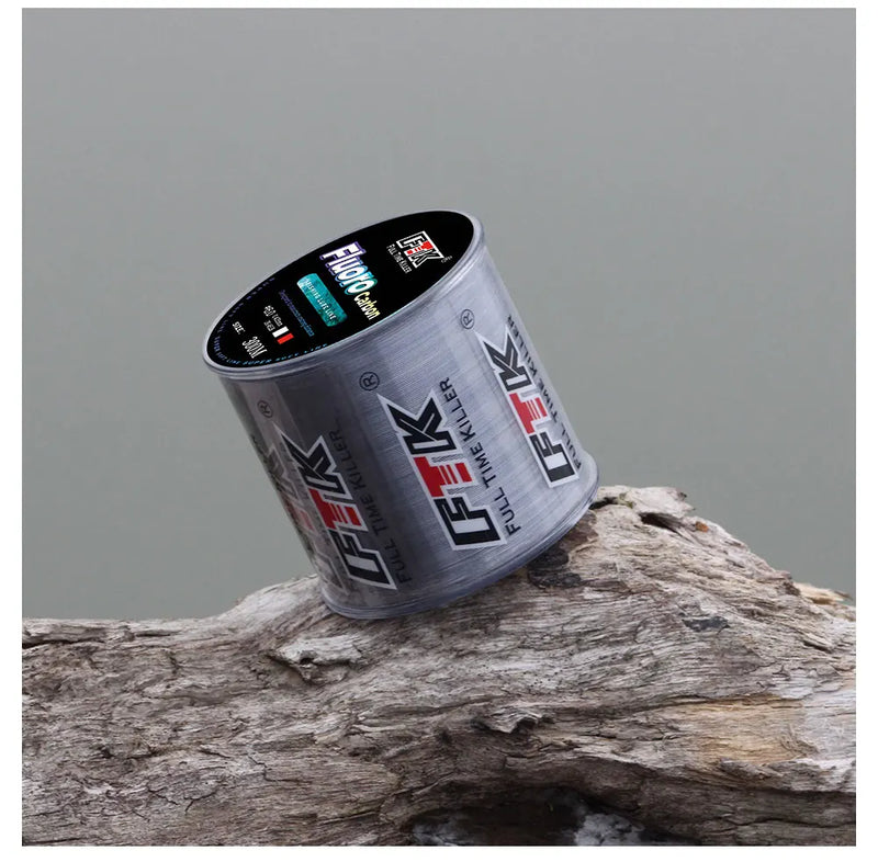 FTK Línea Fluorocarbonada con Fibra de Carbono 300m/500m 4-34LB