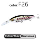 Isca dura Meredith Minnow 110mm p/ tucunaré e robalo