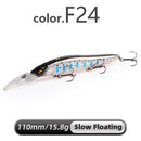 Isca dura Meredith Minnow 110mm p/ tucunaré e robalo