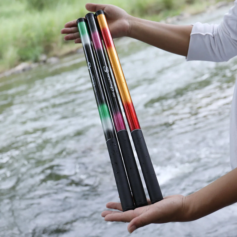 Vara telescópica Sougayilang 2.7–5.4m p/ carpa 5kg