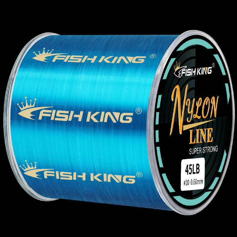 FISH KING Línea de Pesca 300m/500m Monofilamento Nylon 4-34LB