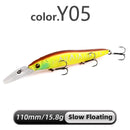 Isca dura Meredith Minnow 110mm p/ tucunaré e robalo