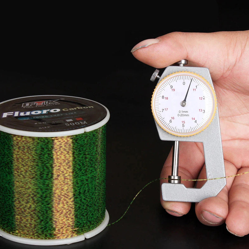 FTK Línea de Pesca Fluorocarbono 300m/500m Invisible Súper Resistente