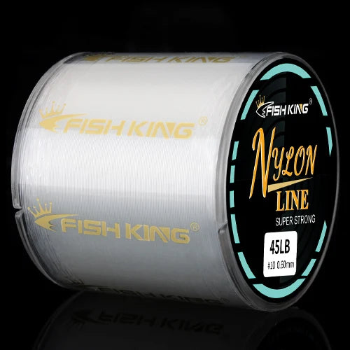 FISH KING Línea de Pesca 300m/500m Monofilamento Nylon 4-34LB