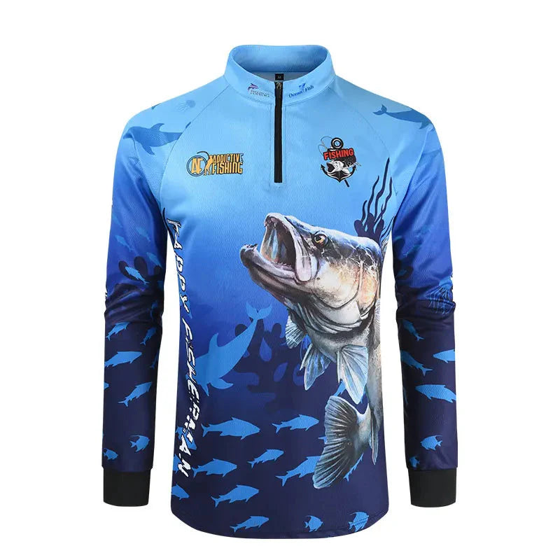 Camisa Sougayilang UPF 50+ Anti-UV Secagem Rápida