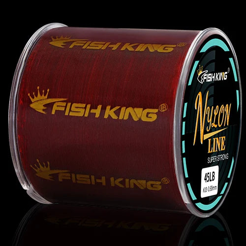FISH KING Línea de Pesca 300m/500m Monofilamento Nylon 4-34LB