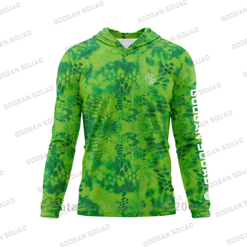 Camisa Googan Squad UPF 50+ Manga Longa com Capuz