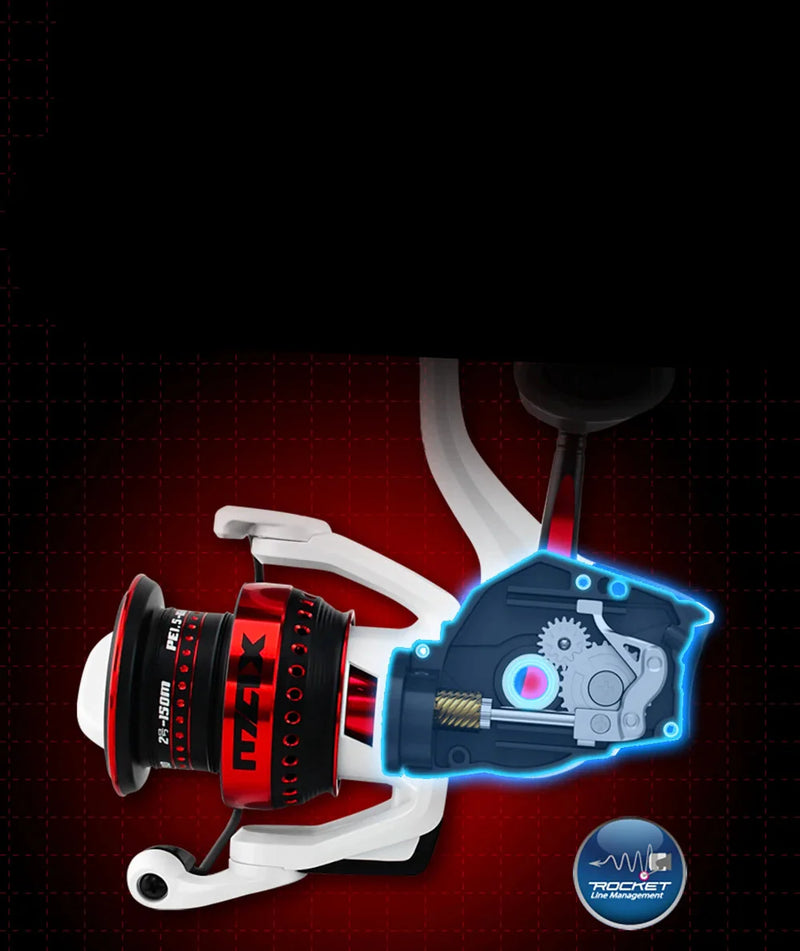 Molinete Abu Garcia Max Pro 6.2:1 7+1BB freio 2.9–6.4kg