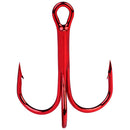 Anzóis triplos PROBEROS 20pçs farpados aço carbono colorido