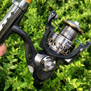 Combo vara telescópica + carretilha 13BB p/ carpa