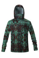 Camisa de Pesca com Capuz UV Masculina Verão 2025