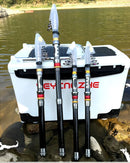 Combo vara telescópica + carretilha 13BB p/ carpa