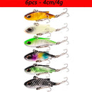 Kit iscas duras tipo minnow/crankbait com olhos 3D