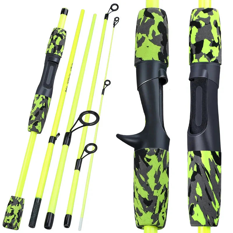 Vara Sougayilang 1.7m 5 seções spinning/casting UL