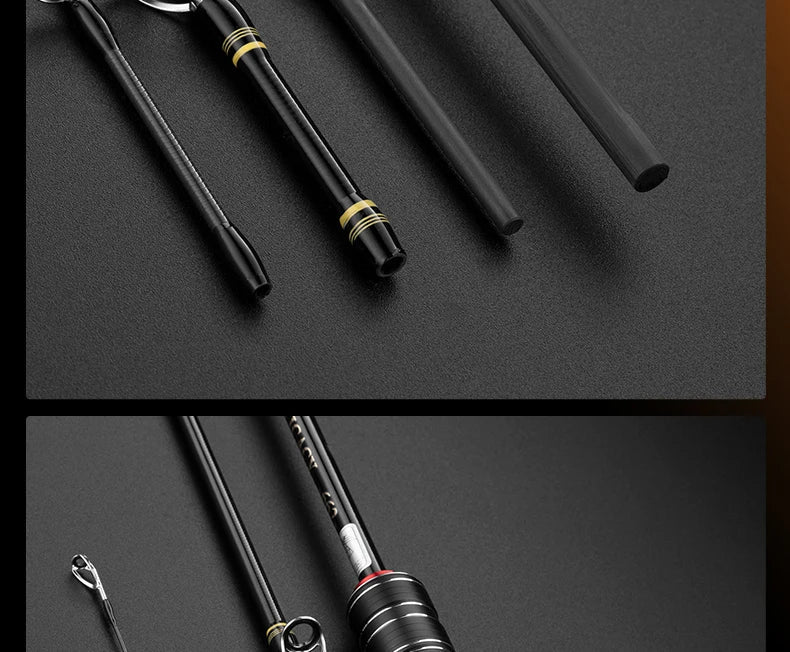 Vara Rooblinos DELICACY 1.8m carbono + 2 pontas