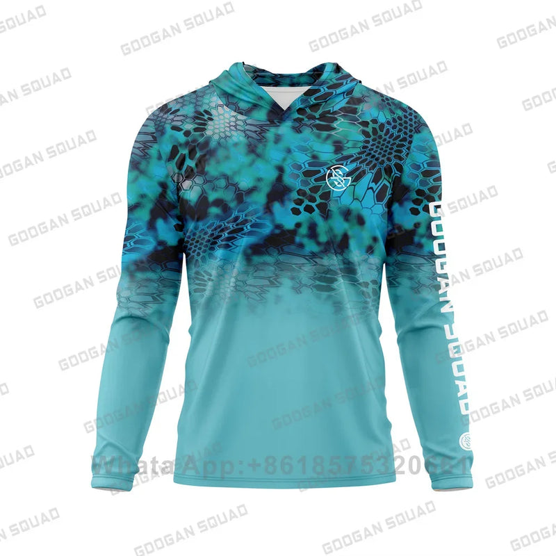 Camisa Googan Squad UPF 50+ Manga Longa com Capuz