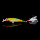 Kit 5/10 iscas minnow FFLYBG 9cm/8g olhos 3D