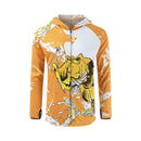 Camisa de Pesca com Capuz Anti-UV Respirável Leve