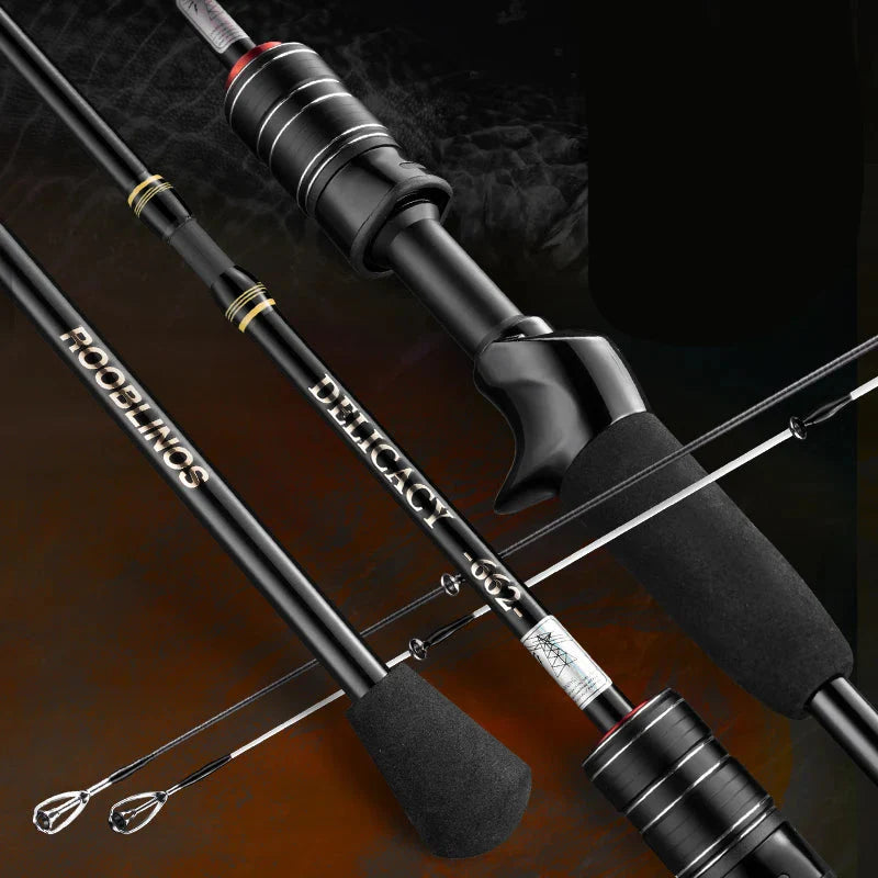 Vara Rooblinos DELICACY 1.8m carbono + 2 pontas