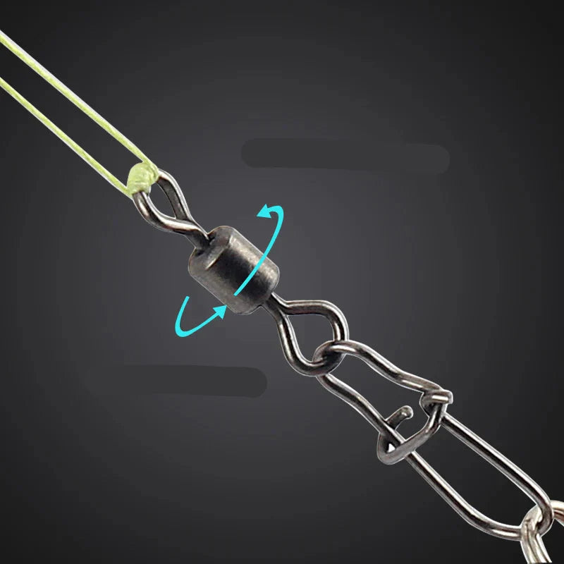 50 giradores aço inox com rolamento tamanhos 4