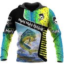 Moletom Hoodie Pesca Unissex 3D Harajuku Casual