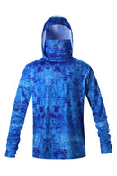 Camisa de Pesca com Capuz UV Masculina Verão 2025