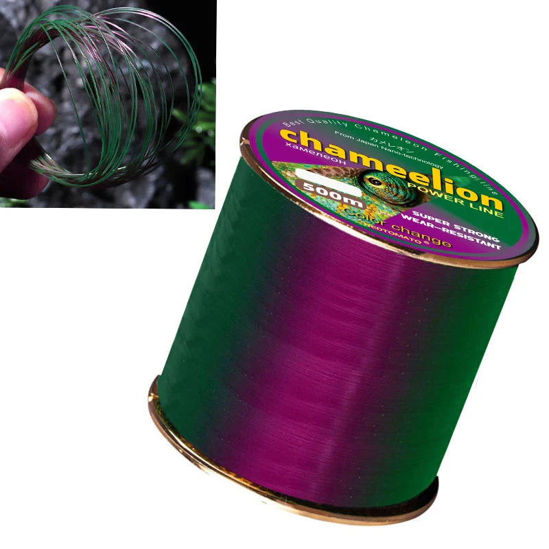Redtomatato Línea Camaleón 500m Monofilamento Nylon Fluorocarbonado