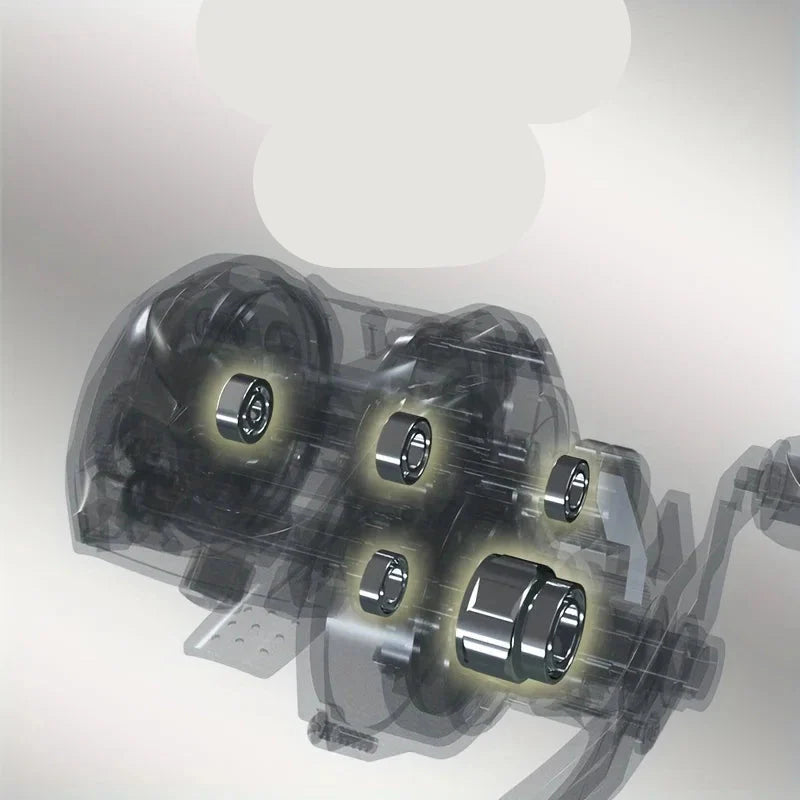 Carretilha BILLINGS AT 7.2:1 5+1BB 18LB água doce/salgada