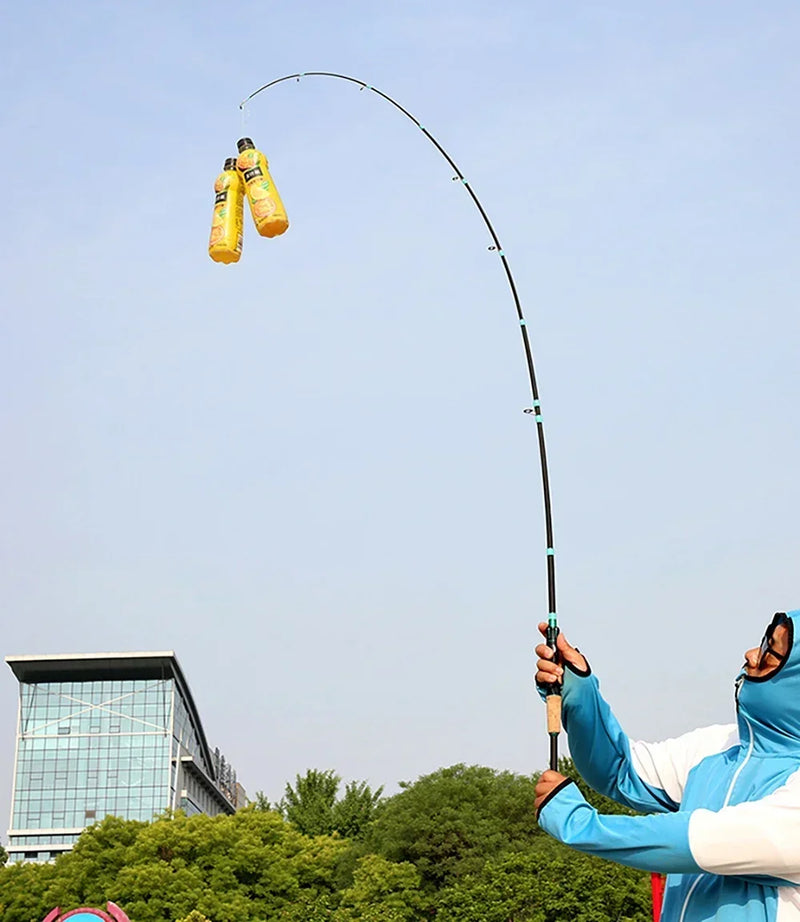 Vara spinning ultraleve 1.8/2.1m jigging 4–5 partes