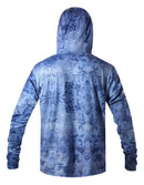 Camisa de Pesca com Capuz UV Masculina Verão 2025