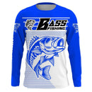 Camiseta 3D Manga Longa Pesca Streetwear Unissex