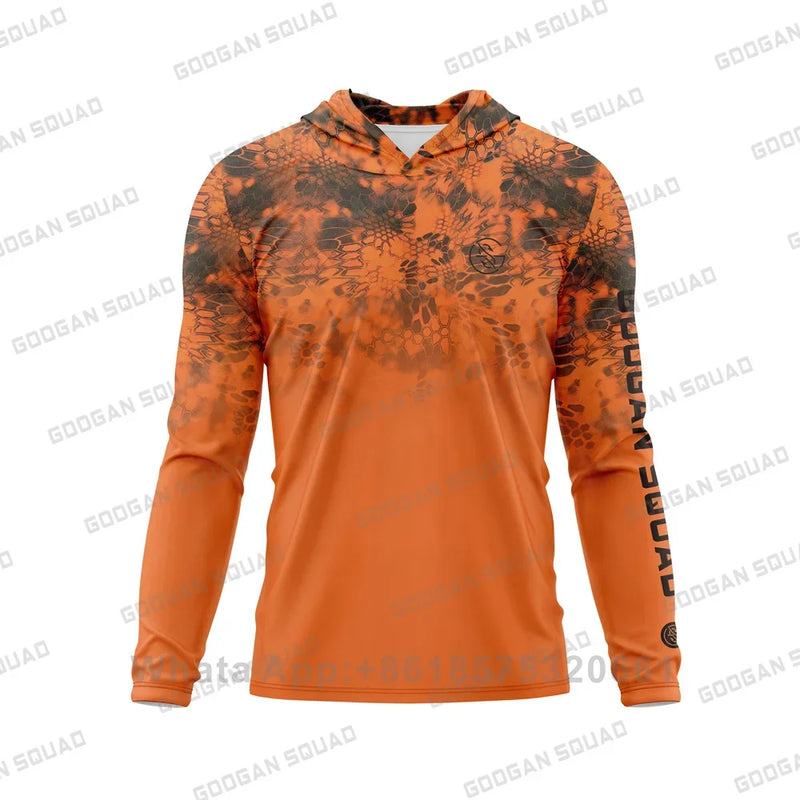 Camisa Googan Squad UPF 50+ Manga Longa com Capuz
