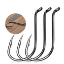 Anzóis triplos 9KM tipo polvo aço carbono 4