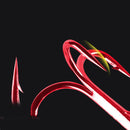 Kit PROBEROS 50 anzóis triplos vermelhos aço carbono