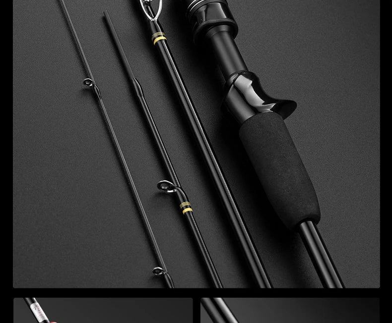 Vara Rooblinos DELICACY 1.8m carbono + 2 pontas