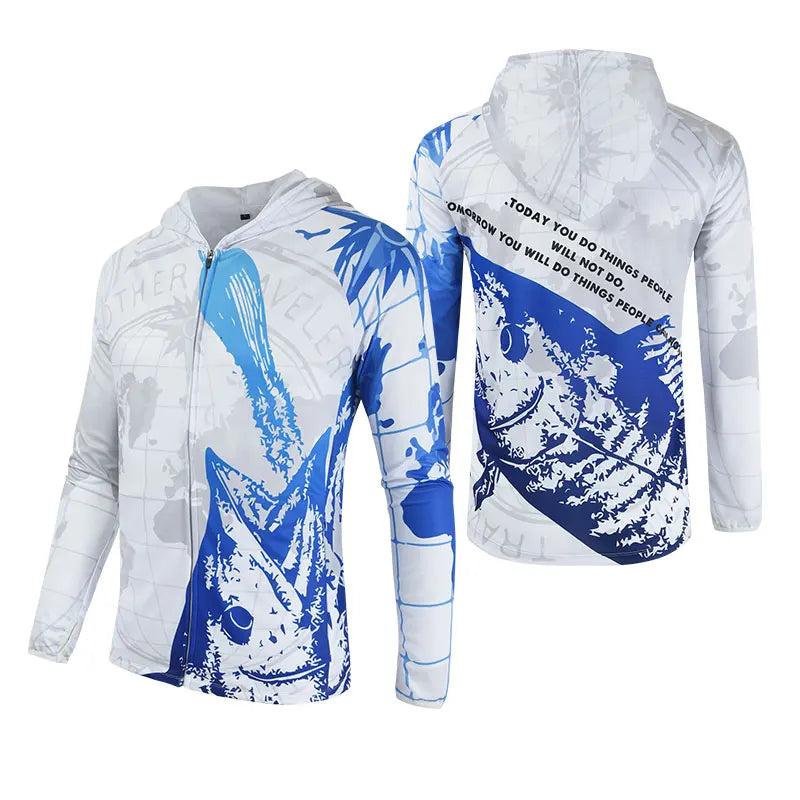 Camisa Sougayilang UPF 50+ Anti-UV Secagem Rápida