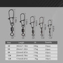 50 giradores aço inox com rolamento tamanhos 4
