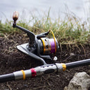 Combo vara telescópica 1.8–3.6m + carretilha portátil