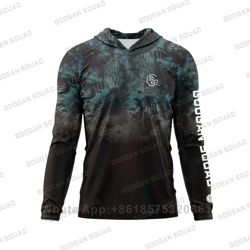 Camisa Googan Squad UPF 50+ Manga Longa com Capuz