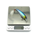 Kit 5/10 iscas minnow FFLYBG 9cm/8g olhos 3D