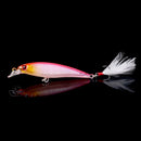 Kit 5/10 iscas minnow FFLYBG 9cm/8g olhos 3D