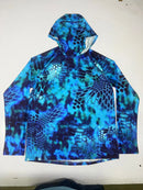 Camiseta com Capuz e Máscara Integrada Anti-UV