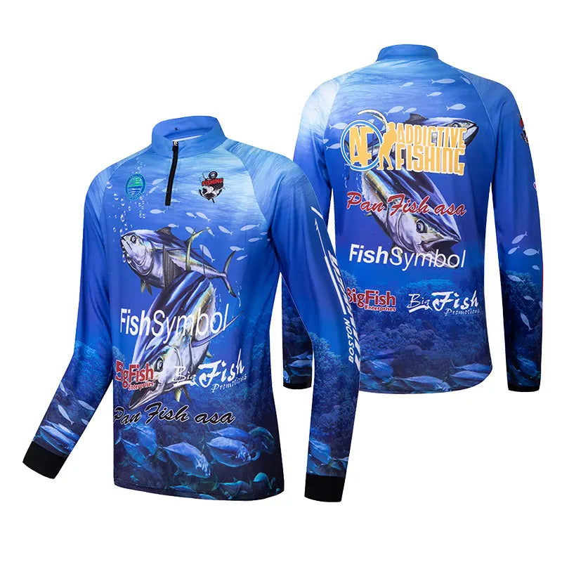 Camisa Sougayilang UPF 50+ Anti-UV Secagem Rápida