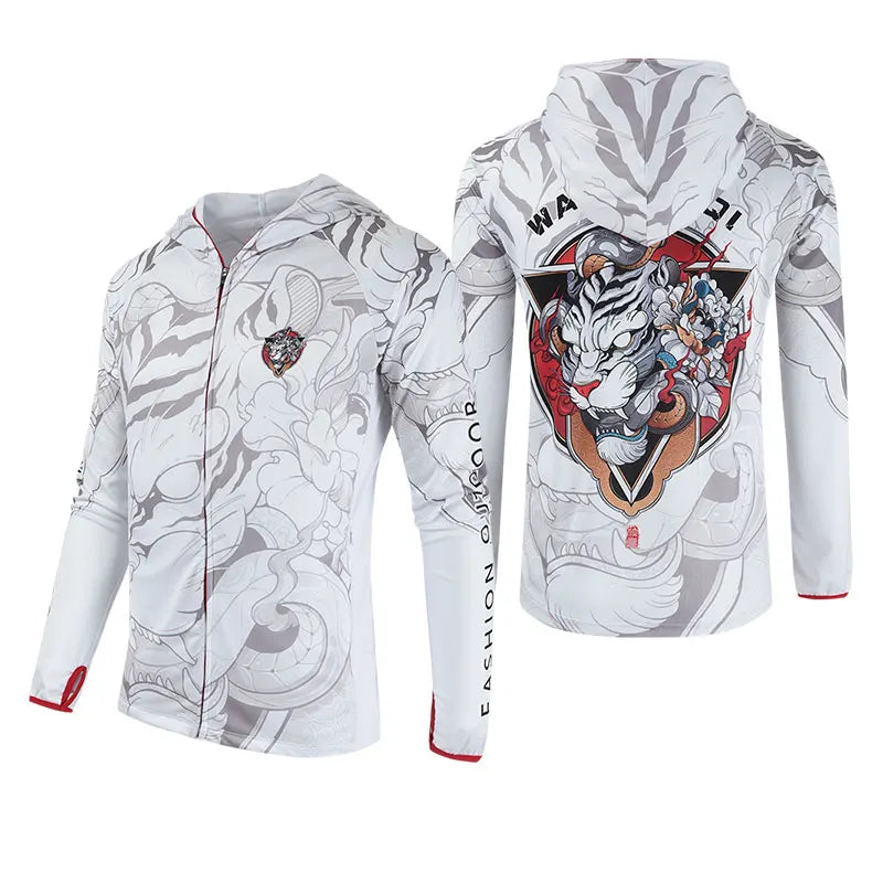 Camisa Sougayilang UPF 50+ Anti-UV Secagem Rápida