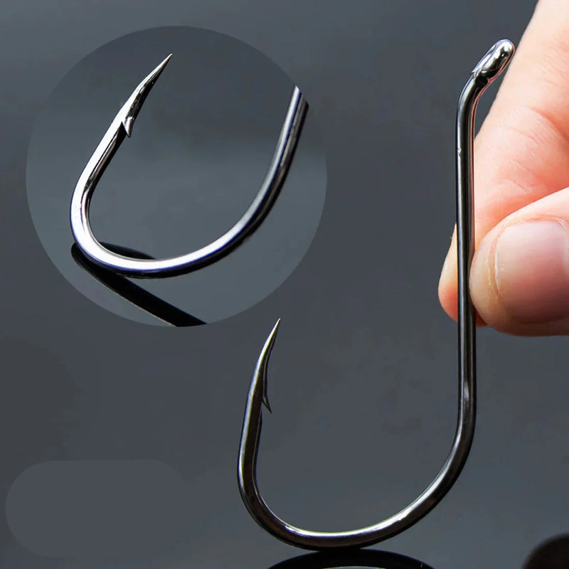 Anzóis triplos 9KM tipo polvo aço carbono 4