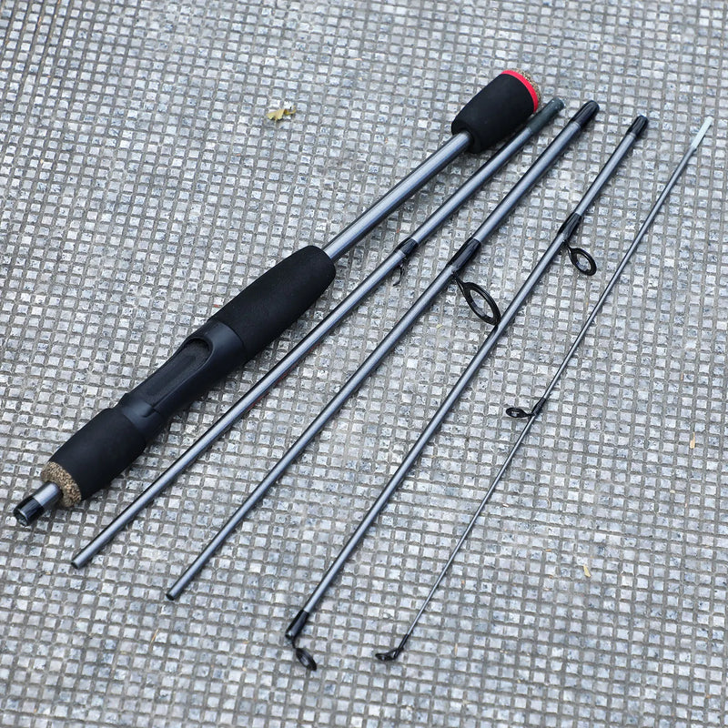 Vara Sougayilang 1.7m viagem 5 partes água doce