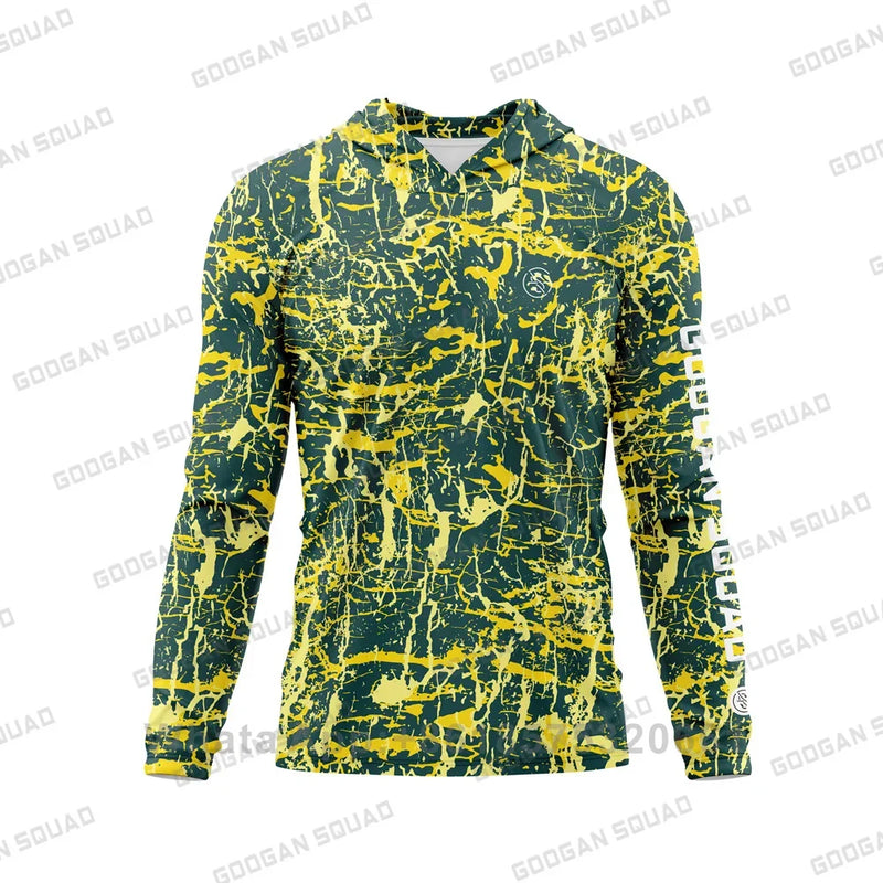 Camisa Googan Squad UPF 50+ Manga Longa com Capuz